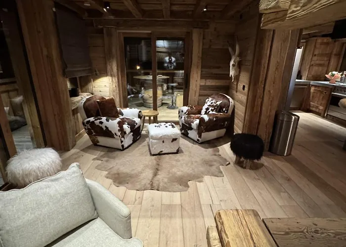 De Luxe - Centre-ville Chalet Megève